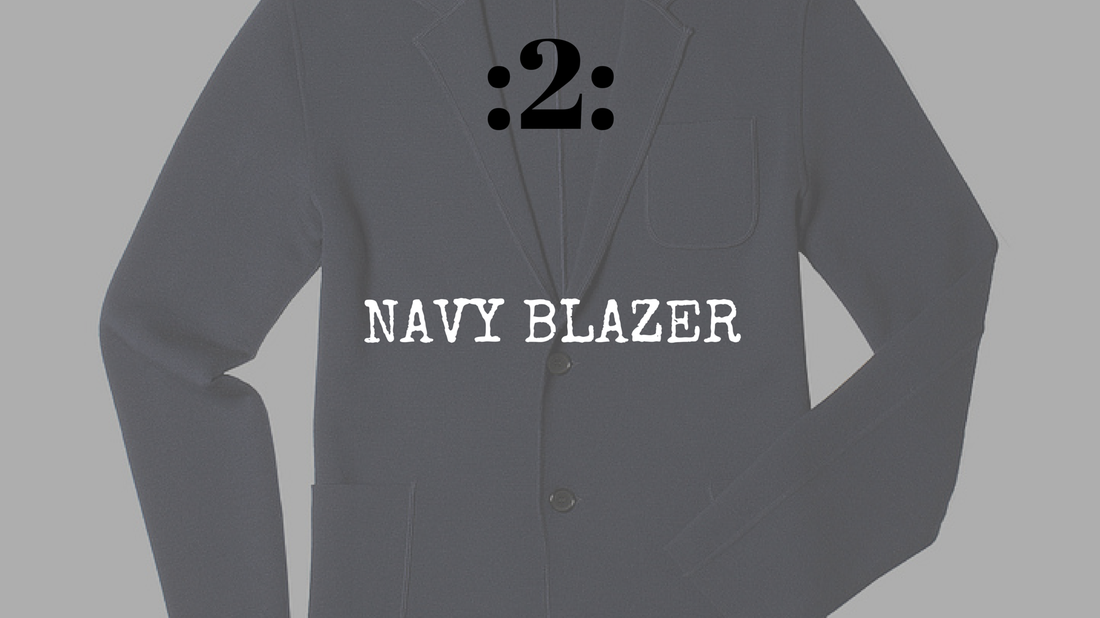 essential #2 - navy blazer