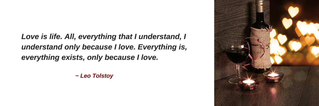 monk + eero: love quote (Leo Tolstoy)