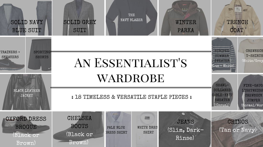 A Gentlemanly Essentialist's Wardrobe (monk + eero)