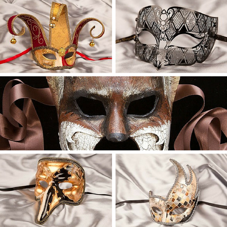 gentlemanly masquerade masks