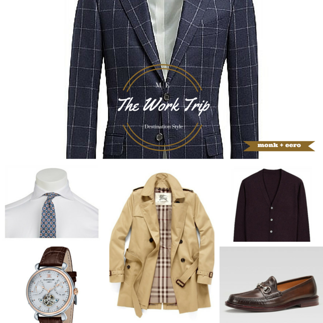 Curated Travel Wardrobe: The Seasoned Businessman (monk + eero)