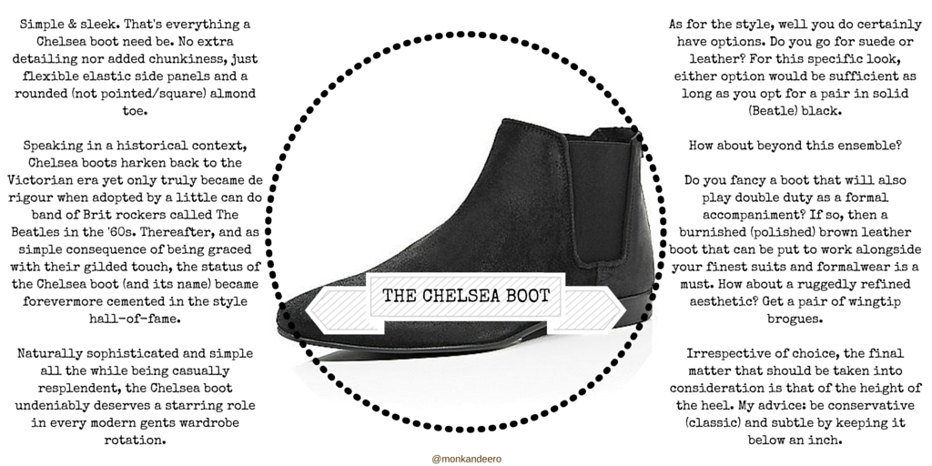 the chelsea boot - monk + eero