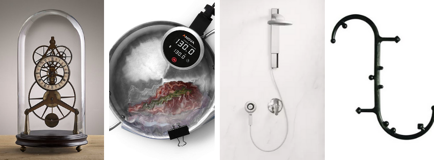 vintage-clock-sous-vide-cooker-spa-shower-and-body-massage-christmas-gifts-for-men