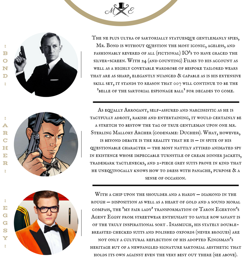 famous-spy-character-dossiers-bond-archer-and-eggsy