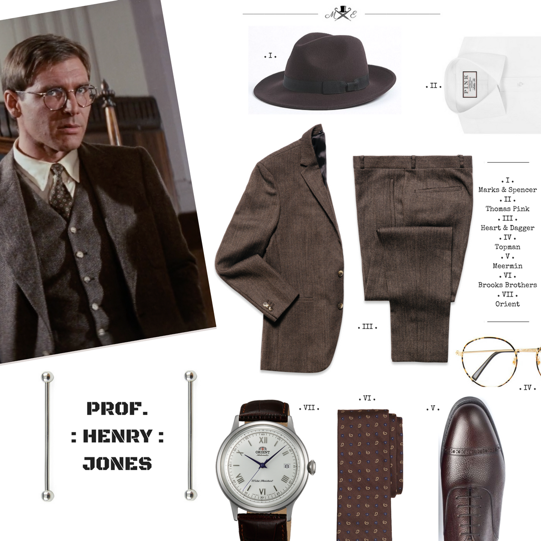 how-to-dress-like-indiana-jones-tweed-suit-outfit-grid-style-guide (monk + eero)