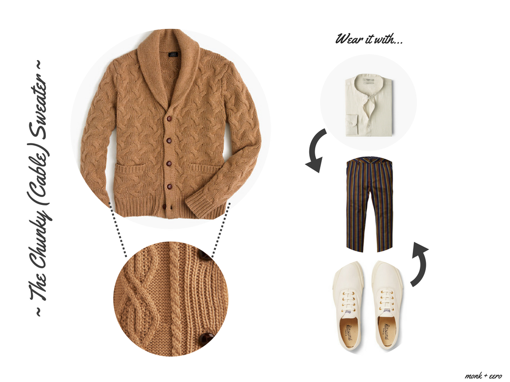 legends-of-fall-how-to-wear-a-cable-knit-cardigan-sweater (monk + eero)